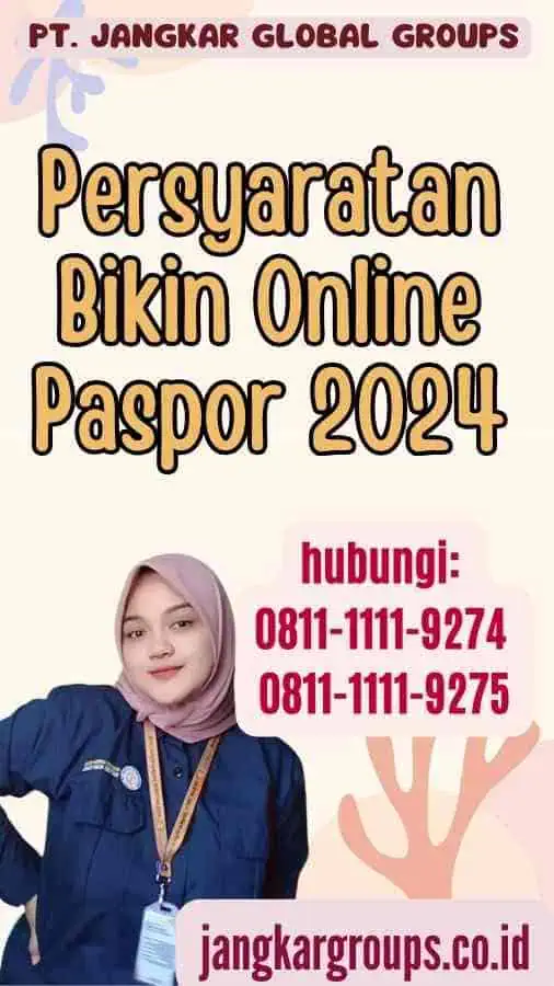 Persyaratan Bikin Online Paspor 2024