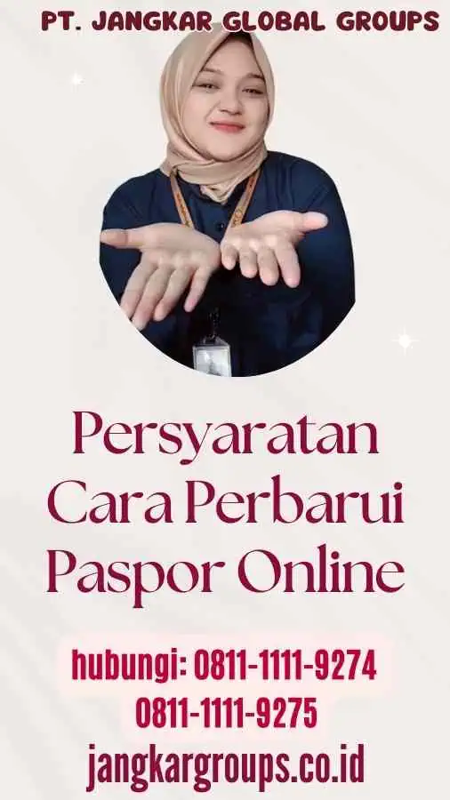 Persyaratan Cara Perbarui Paspor Online