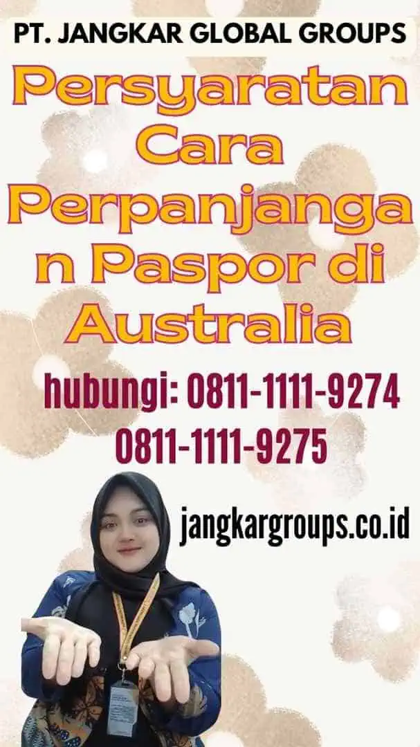 Persyaratan Cara Perpanjangan Paspor di Australia