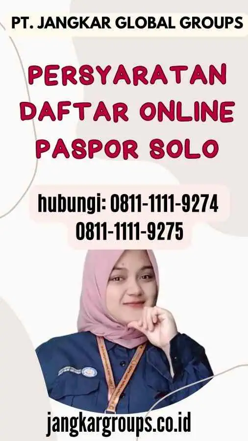 Persyaratan Daftar Online Paspor Solo