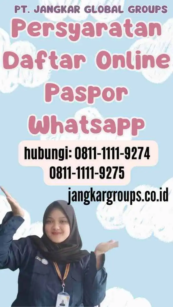 Persyaratan Daftar Online Paspor Whatsapp