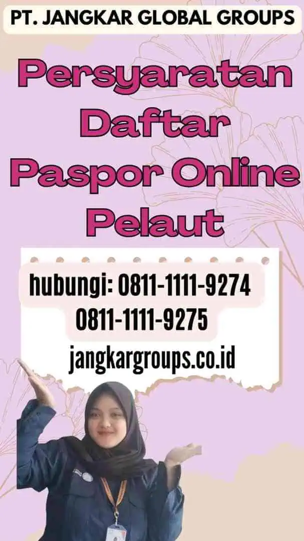 Persyaratan Daftar Paspor Online Pelaut