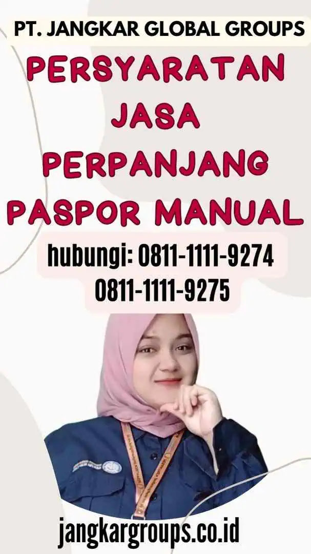 Persyaratan Jasa Perpanjang Paspor Manual