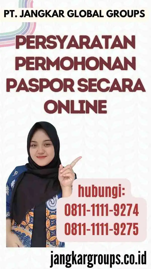 Persyaratan Permohonan Paspor Secara Online