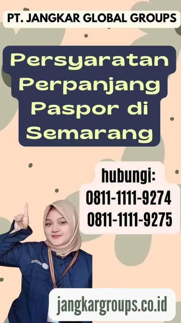 Persyaratan Perpanjang Paspor di Semarang