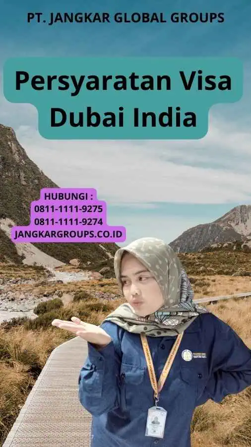 Persyaratan Visa Dubai India