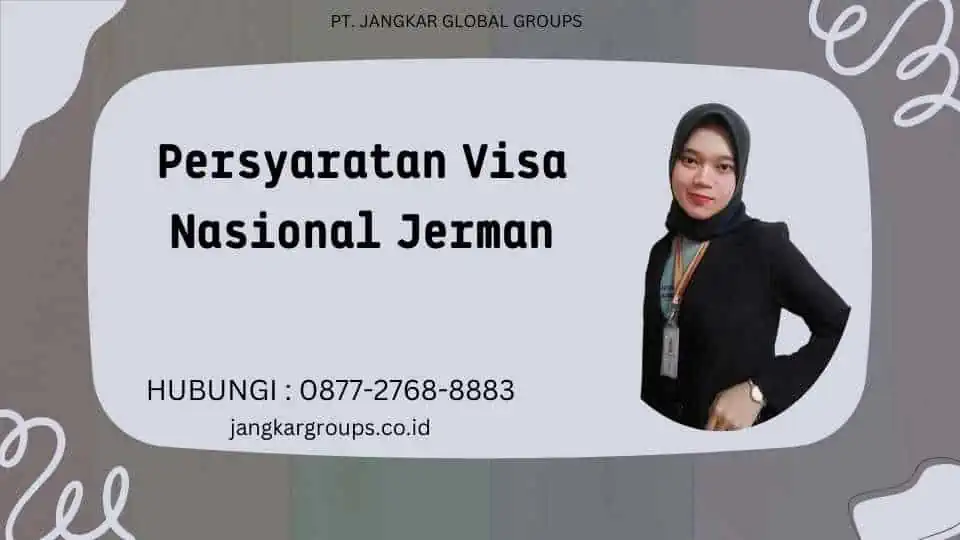 Persyaratan Visa Nasional Jerman