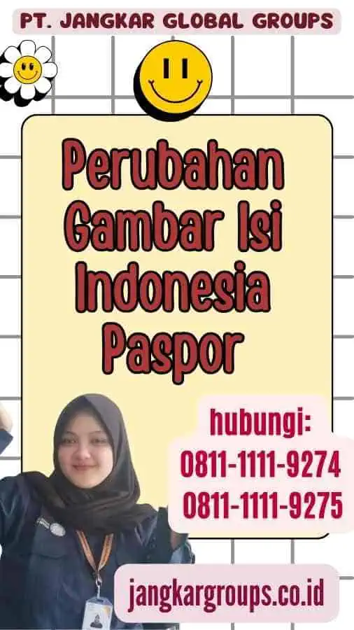 Perubahan Gambar Isi Indonesia Paspor