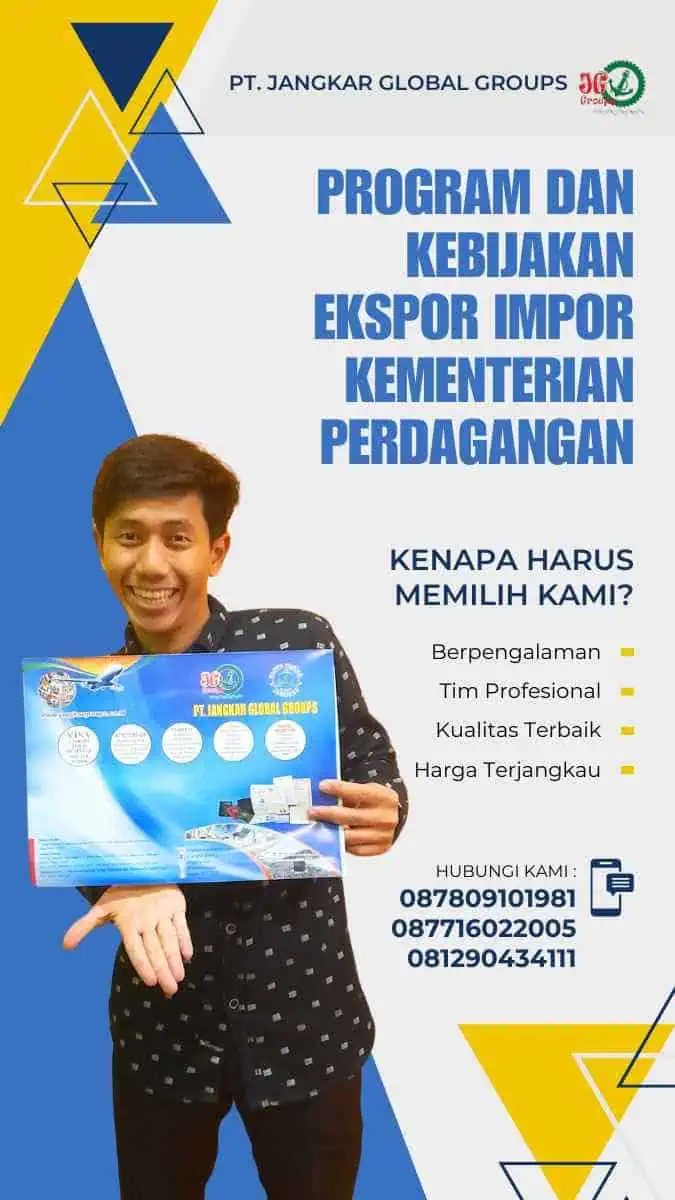 Program dan Kebijakan Ekspor Impor Kementerian Perdagangan