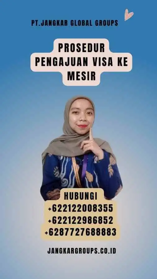 Prosedur Pengajuan Visa Ke Mesir