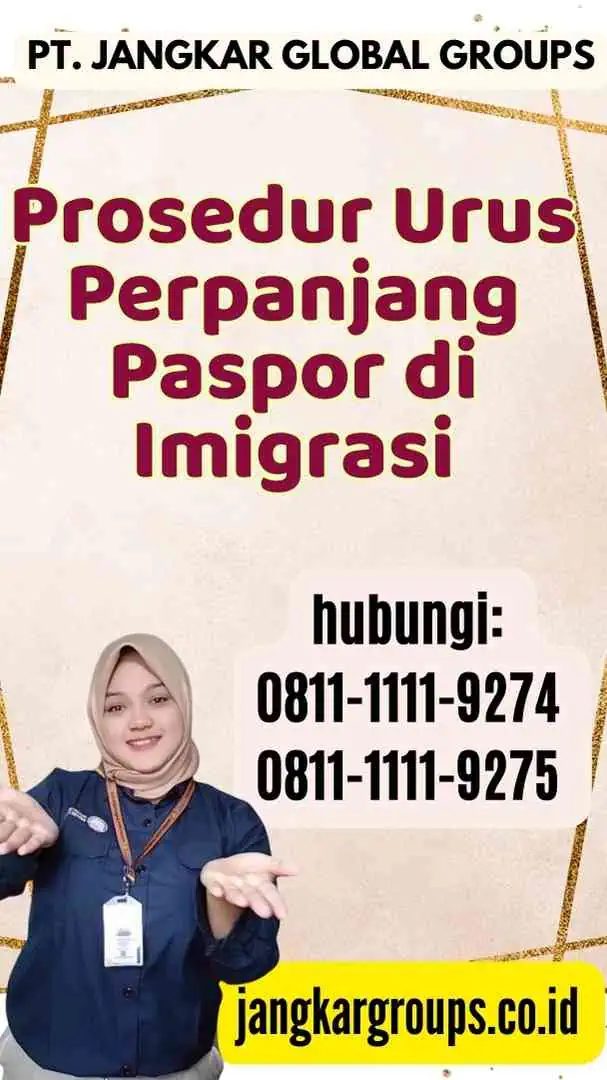 Prosedur Urus Perpanjang Paspor di Imigrasi