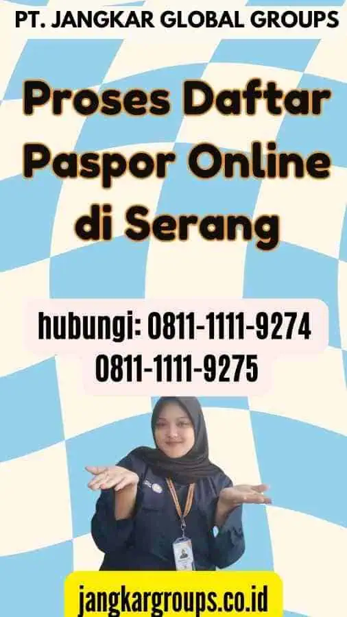 Proses Daftar Paspor Online di Serang