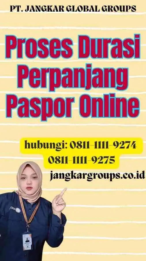 Proses Durasi Perpanjang Paspor Online