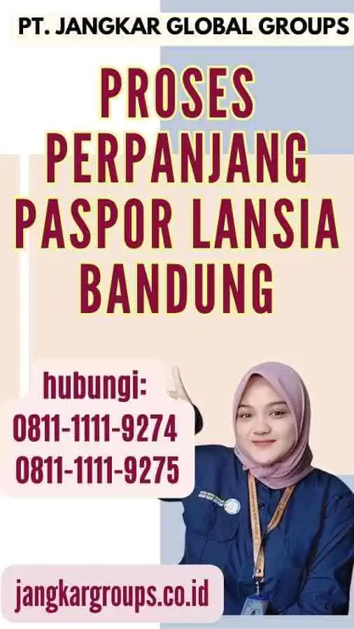 Proses Perpanjang Paspor Lansia Bandung