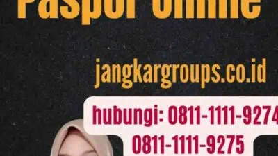 Proses Perpanjang Paspor Online