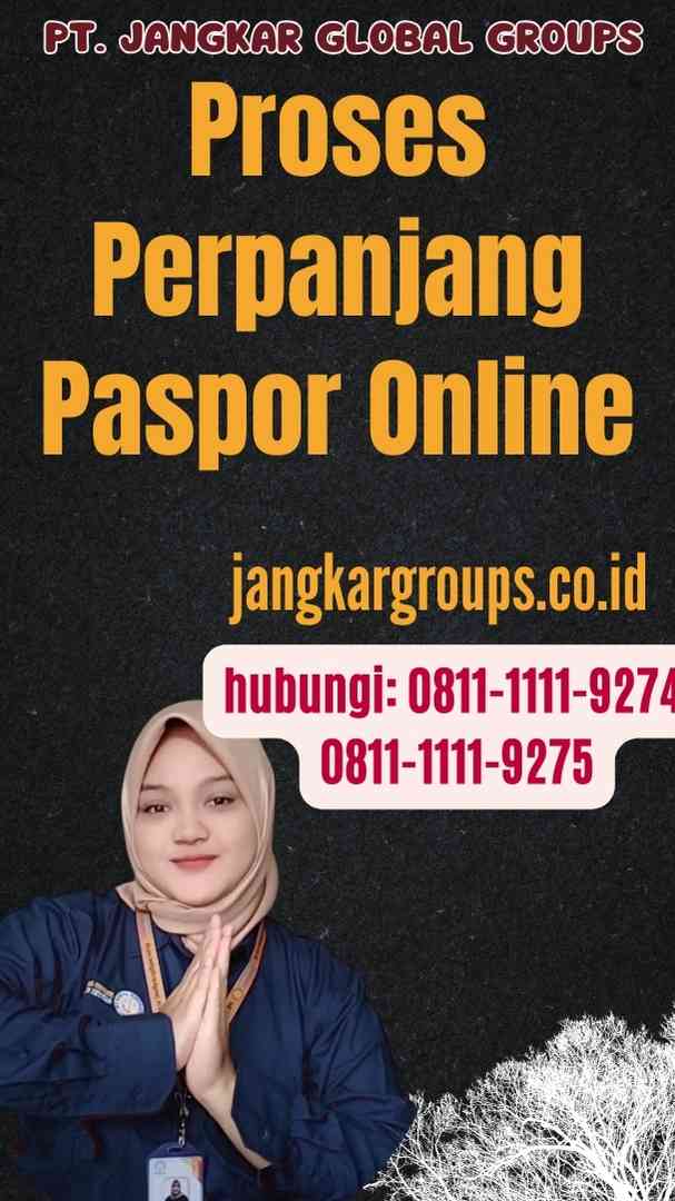 Proses Perpanjang Paspor Online