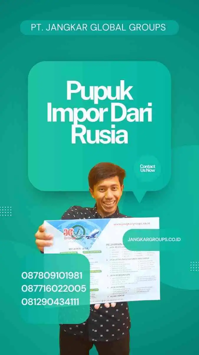 Pupuk Impor Dari Rusia