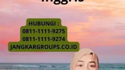 SKK Untuk Visa Dalam Bahasa Inggris