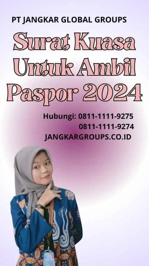 Surat Kuasa Untuk Ambil Paspor 2024