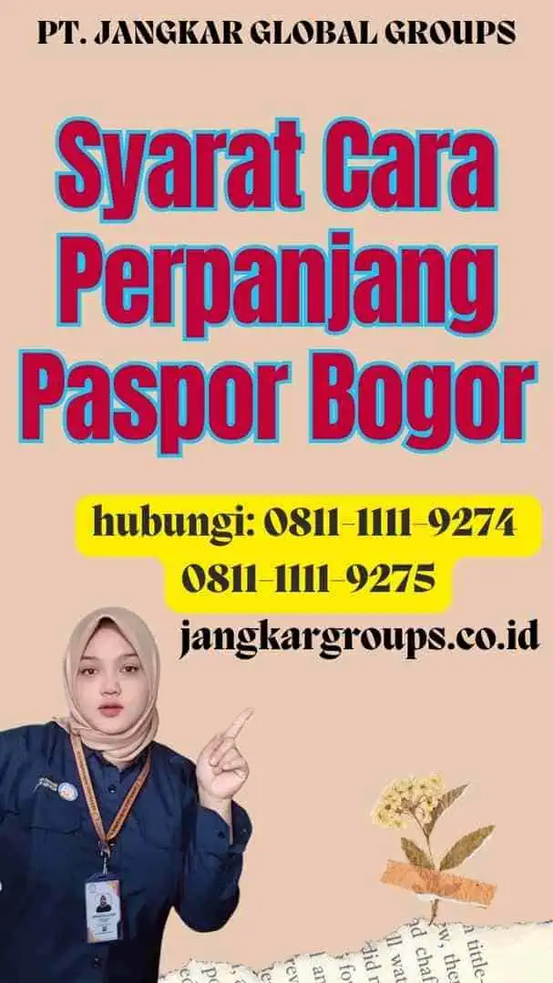 Syarat Cara Perpanjang Paspor Bogor