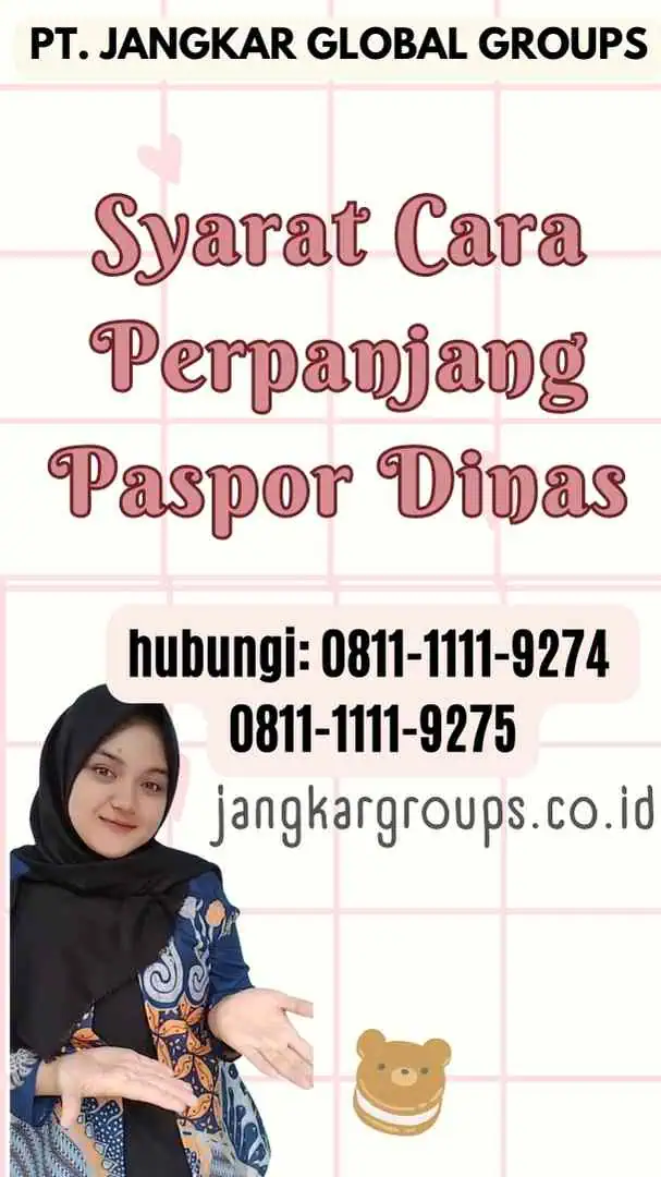 Syarat Cara Perpanjang Paspor Dinas