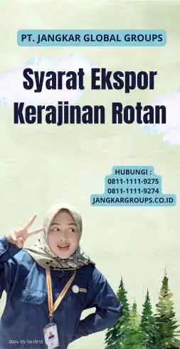 Syarat Ekspor Kerajinan Rotan