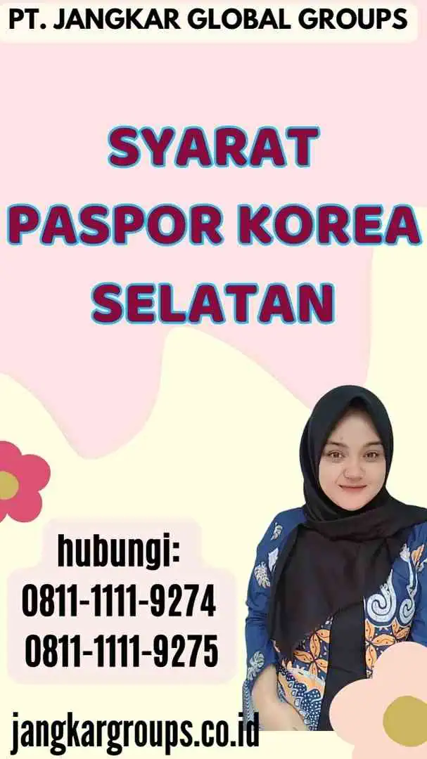 Syarat Paspor Korea Selatan