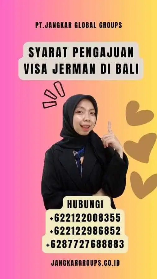 Syarat Pengajuan Visa Jerman di Bali