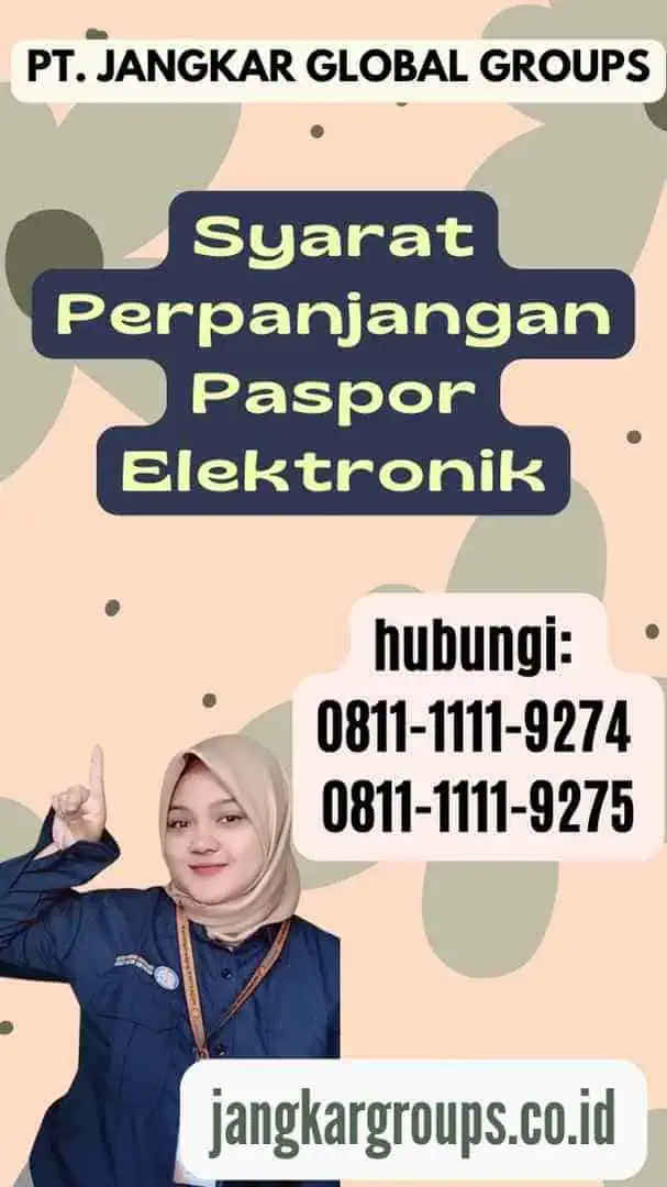 Syarat Perpanjangan Paspor Elektronik