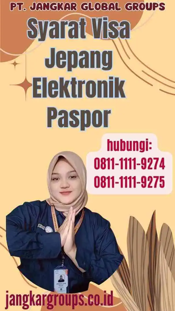 Syarat Visa Jepang Elektronik Paspor