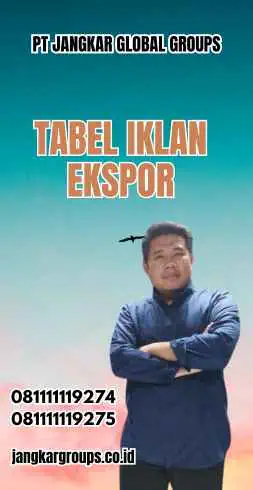 Tabel Iklan Ekspor