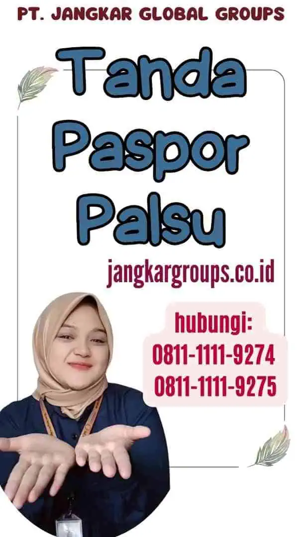 Tanda Paspor Palsu