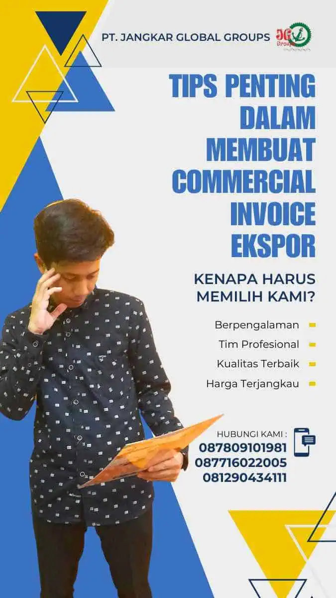 Tips Penting dalam Membuat Commercial Invoice Ekspor