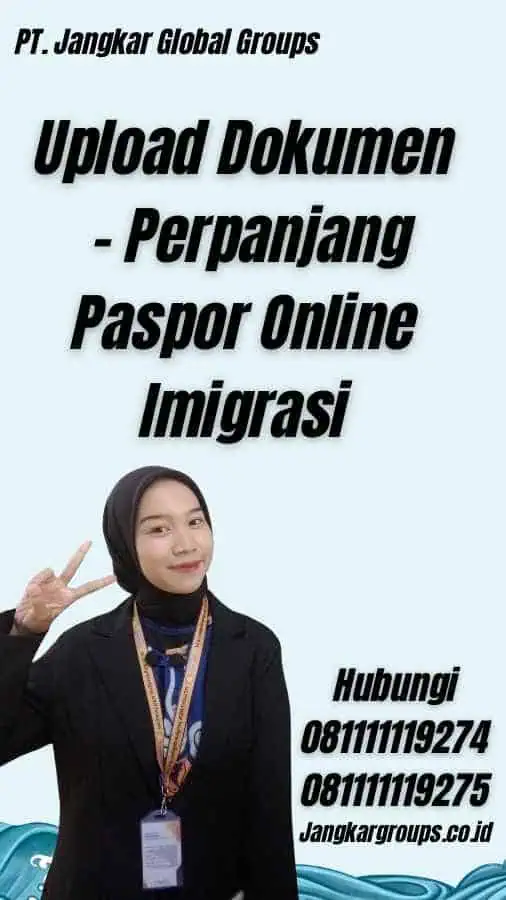 Upload Dokumen - Perpanjang Paspor Online Imigrasi