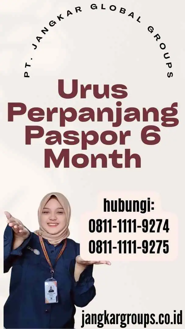 Urus Perpanjang Paspor 6 Month