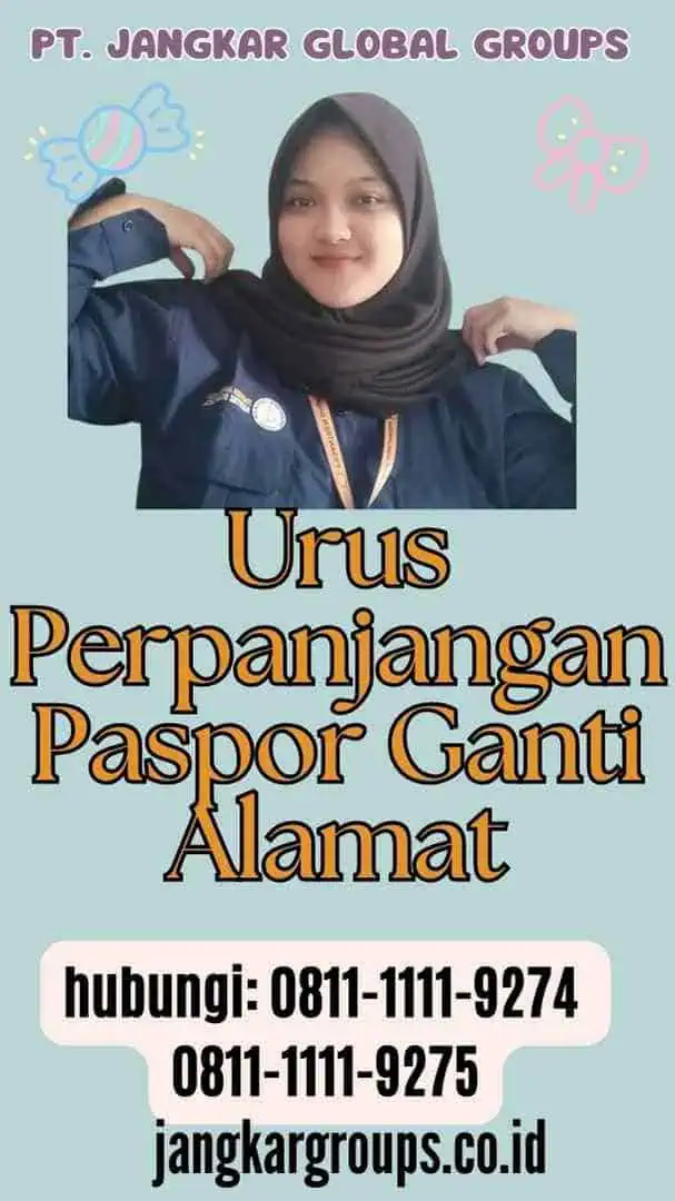 Urus Perpanjangan Paspor Ganti Alamat