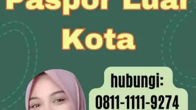 Urus Syarat Perpanjang Paspor Luar Kota