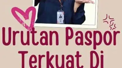 Urutan Paspor Terkuat Di Dunia