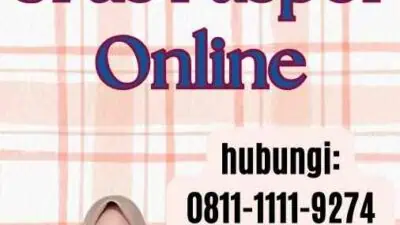 Verifikasi Urus Paspor Online