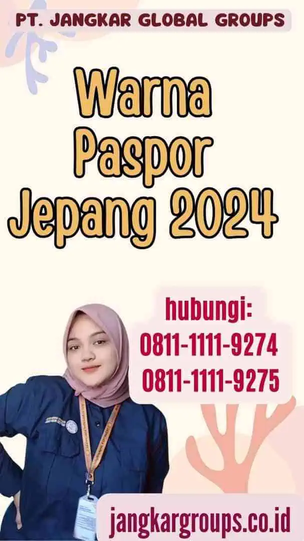 Warna Paspor Jepang 2024