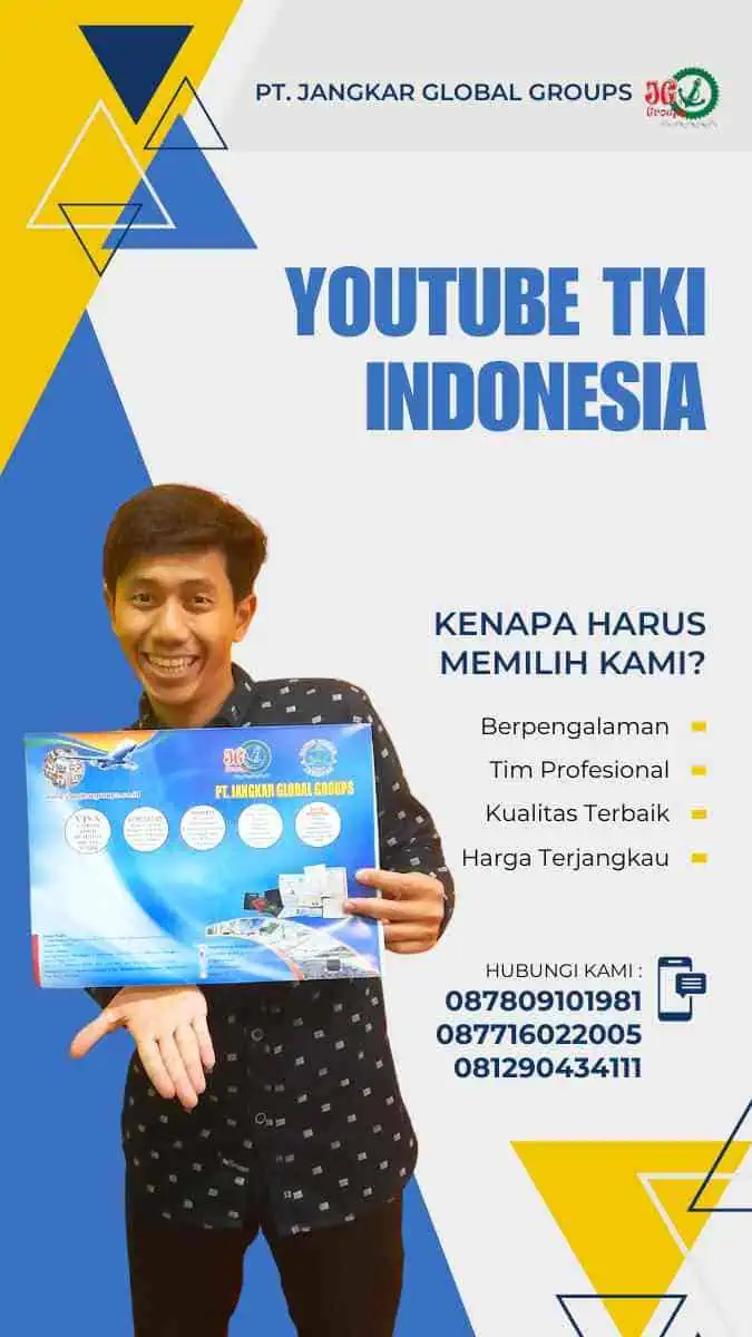 Youtube TKI Indonesia: Memperkenalkan Dunia Kerja