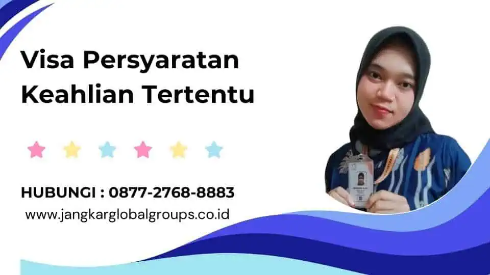 visa persyaratan keahlian tertentu