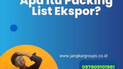 Data Pemberitahuan Ekspor Barang