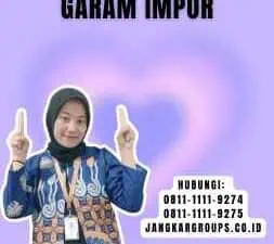 Artikel Impor Garam Pentingnya Garam Impor