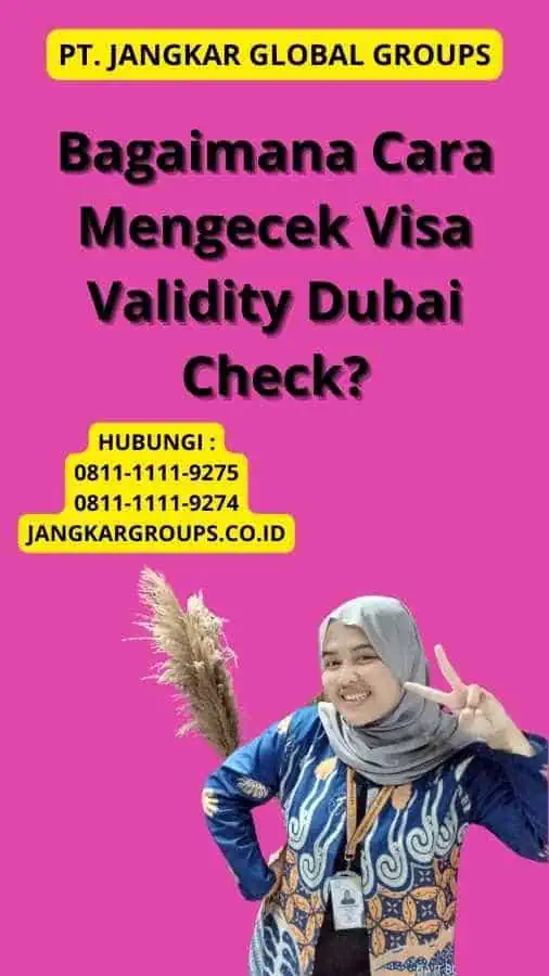 Bagaimana Cara Mengecek Visa Validity Dubai Check?