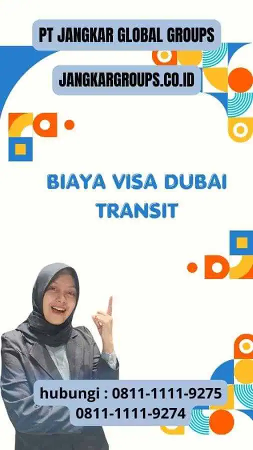 Biaya Visa Dubai Transit