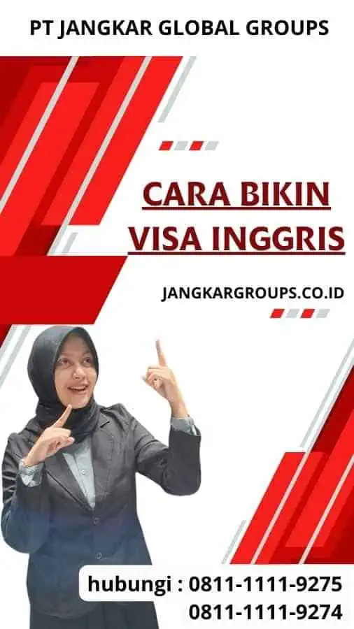 Cara Bikin Visa Inggris