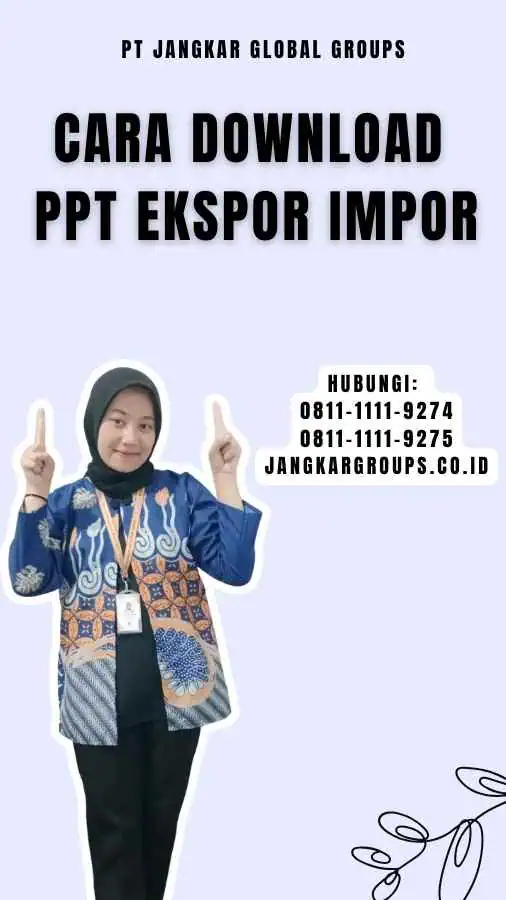 Cara Download Ppt Ekspor Impor