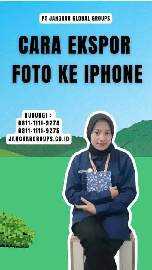 Cara Ekspor Foto Ke iPhone