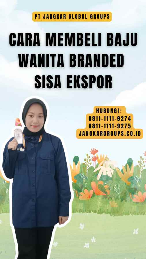 Cara Membeli Baju Wanita Branded Sisa Ekspor